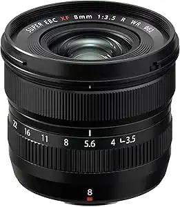 Fujifilm X 8mm f/3.5