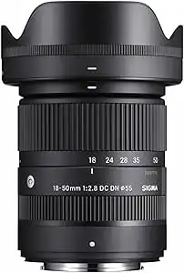 Sigma X 18-50mm f/2.8