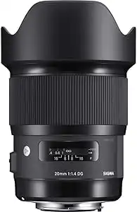 Sigma F 20mm f/1.4