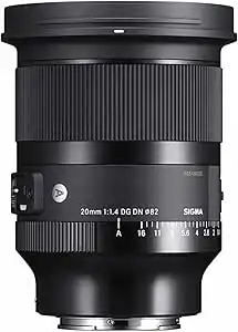 Sigma E 20mm f/1.4