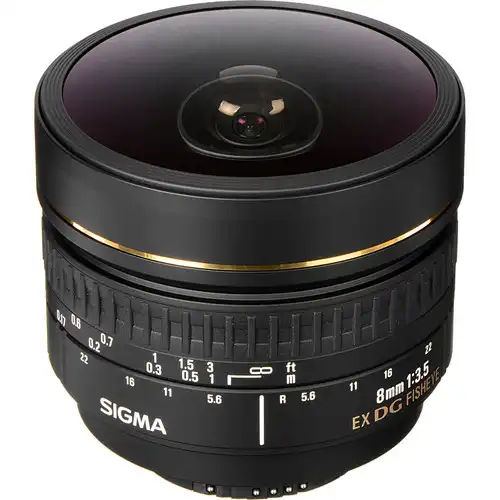 Sigma F 8mm f/3.5