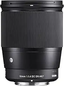 Sigma E 16mm f/1.4