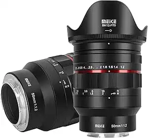 Sony E 50mm f/1.2